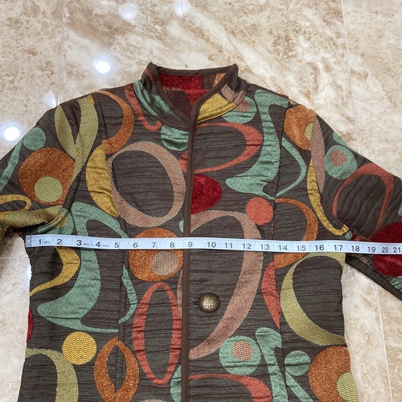 🎁NWT. Trimdin Milano Collection Reversible Long Jacket. Size XS - Picture 3 of 8